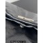 Balenciaga Monaco Medium Chain Bag in Arena calfskin Black/Silver 2023