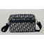 Dior Safari Bag with Strap in Beige and Black Dior Oblique Jacquard 2023