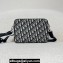 Dior Safari Bag with Strap in Beige and Black Dior Oblique Jacquard 2023