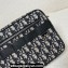 Dior Safari Bag with Strap in Beige and Black Dior Oblique Jacquard 2023