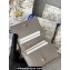 Lady Dior Mini Wallet in Patent Cannage Calfskin Gray