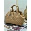 Dior Medium Toujours Bag in Macrocannage Calfskin Tan 2023