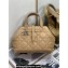 Dior Medium Toujours Bag in Macrocannage Calfskin Tan 2023