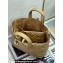 Dior Medium Toujours Bag in Macrocannage Calfskin Tan 2023
