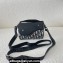 Dior Mini Roller Bag with Strap in Beige and Black Dior Oblique Jacquard and Black Grained Calfskin 2023