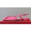 Valentino VLogo Signature Slingback ballerina Flats in leather patent Pink