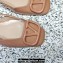 Valentino VLogo Signature Slingback ballerina Flats in leather patent Nude