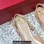 Valentino VLogo Signature Slingback ballerina Flats in leather patent Nude