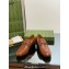 Gucci Heel 3cm loafers with Interlocking G ‎738468 Brown 2023