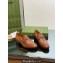 Gucci Heel 3cm loafers with Interlocking G ‎738468 Brown 2023