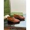 Gucci Heel 3cm loafers with Interlocking G ‎738468 Brown 2023