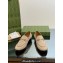 Gucci Horsebit with crystals Jordaan loafers 759918 Suede Beige 2023