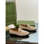 Gucci Horsebit with crystals Jordaan loafers 759918 Suede Beige 2023