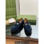 Gucci Horsebit with crystals Jordaan loafers 759918 Suede Dark Blue 2023
