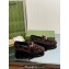 Gucci Horsebit with crystals Jordaan loafers 759918 GG Velvet Coffee 2023