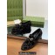 Gucci Horsebit with crystals Jordaan loafers 759918 GG Velvet Black 2023