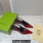 Gucci Heel 5.5cm Square slingback pumps 764192 Dark Red 2023