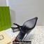 Gucci Heel 5.5cm Square slingback pumps 764192 Black 2023