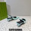 Gucci Heel 5.5cm Square slingback pumps 764192 Cyan 2023