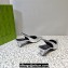 Gucci Heel 5.5cm Square slingback pumps 764192 Silver 2023