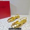 Valentino VLogo Signature Slingback ballerina Flats in leather Gold