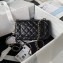 Chanel Lambskin Small Flap Bag with Black/White Ball AS1787 Black 2023