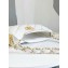 Chanel Calfskin Mini Hobo Bag AP3647 White 2023