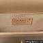 Chanel Grained Shiny Calfskin BOY Flap Bag with Handle A94804 Beige 2023
