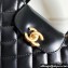 Chanel Shiny Aged Calfskin Mini Shopping Bag AS4416 Black 2023