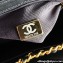 Chanel Shiny Aged Calfskin Mini Shopping Bag AS4416 Black 2023