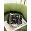 Chanel Wool Tweed and Pearl Medium Classic Handbag A01112 Black 2023