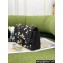 Chanel Wool Tweed and Pearl Medium Classic Handbag A01112 Black 2023