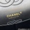 Chanel Wool Tweed and Pearl Medium Classic Handbag A01112 Black 2023