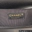 Chanel Grained Shiny Calfskin BOY Flap Bag with Handle A94804 Black 2023
