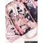 Chanel Deauville Printed Velvet and Wooden Pearls Small Shopping Bag AS3257 Pink 2023