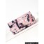 Chanel Deauville Printed Velvet and Wooden Pearls Small Shopping Bag AS3257 Pink 2023