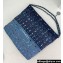 Chanel Denim Patchwork and Glitters CHANEL 22 Handbag AS3261 2023
