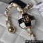 Chanel Lambskin Small Flap Bag with Black/White Ball AS1787 White 2023
