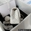 Chanel Lambskin Small Flap Bag with Black/White Ball AS1787 White 2023