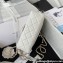 Chanel Lambskin Small Flap Bag with Black/White Ball AS1787 White 2023