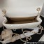 Chanel Lambskin Small Flap Bag with Black/White Ball AS1787 White 2023