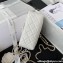 Chanel Lambskin Mini Flap Bag with Black/White Ball AS1786 White 2023