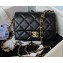 Chanel Lambskin Flap Bag AS4263 Black 2023