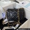 Chanel Lambskin Flap Bag AS4263 Black 2023
