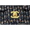 Chanel Wool Tweed Small Classic Handbag A01116 Navy Blue/Green 2023
