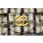 Chanel Wool Tweed Small Classic Handbag A01116 Green/Brown 2023
