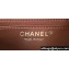 Chanel Wool Tweed Small Classic Handbag A01116 Green/Brown 2023