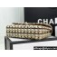 Chanel Wool Tweed Medium Classic Handbag A01112 Green/Brown 2023