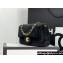 Chanel Wool Tweed Small Classic Handbag A01116 Black 2023
