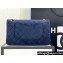 Chanel Wool Tweed Medium Classic Handbag A01112 Dark Blue 2023